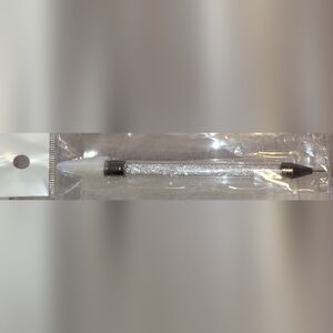 Silver Glitter Rhinestone Picker Double Ended